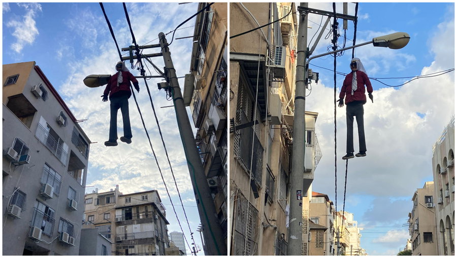 הבובה שנתלתה בבני ברק