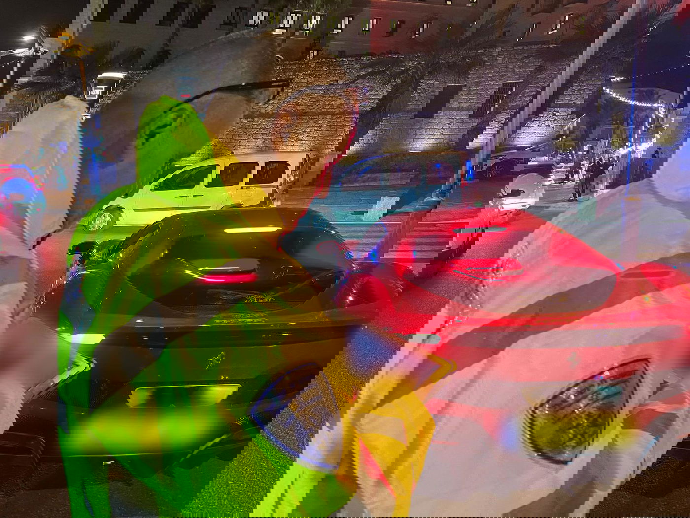 אחד מהרכבים שנתפס