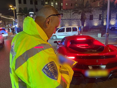 אחד מהרכבים שנתפס