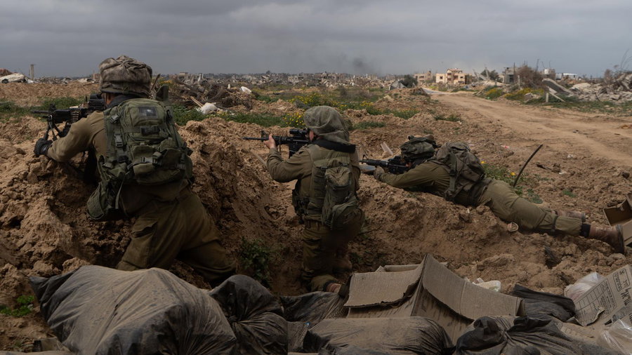 צה"ל פתח במבצע במערב חאן יונס | 40 מטרות הושמדו