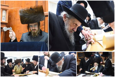 קריאת המגילה בהיכלי הישיבות ובחצרות האדמו"רים | צפו בגלריה מרהיבה ומסכמת