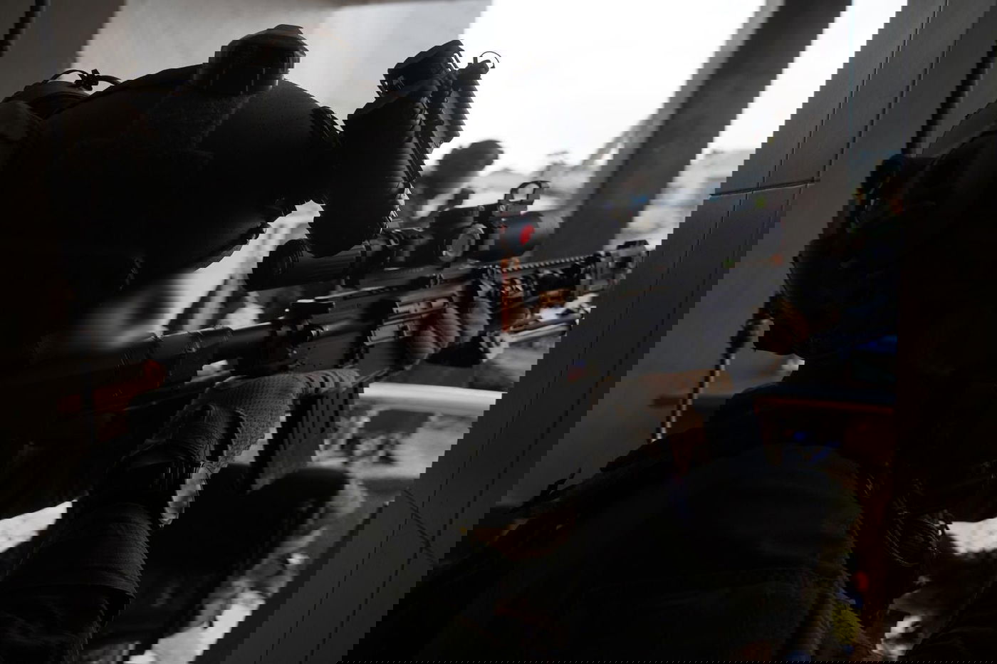 לוחמי שייטת 13 בבית החולים שיפא בעיר עזה