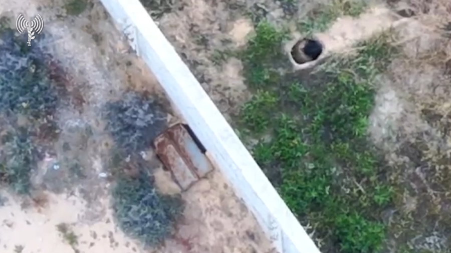 חיסול המחבל בפיר המנהרה במרכז הרצועה