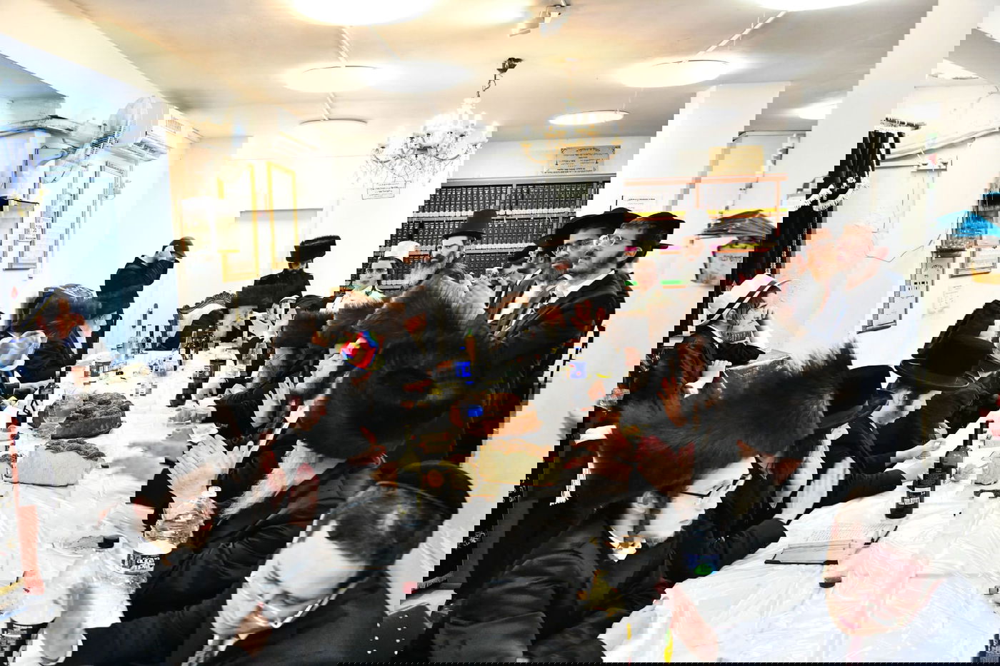 טיש פורים בחצר הקודש וואסלי