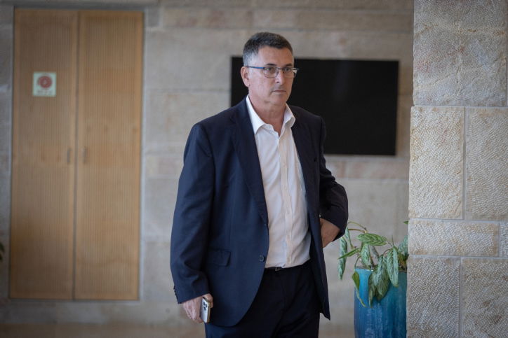 השר סער בכנסת