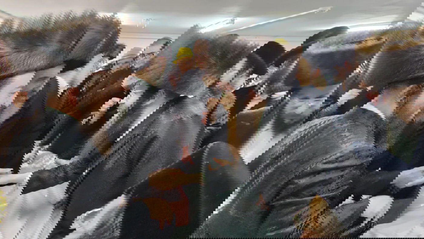 משתה היין עם האחים מויז'ניץ בפורים