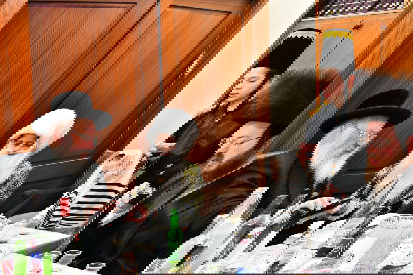 פורים עם הגאון רבי חיים יצחק אייזיק לנדא