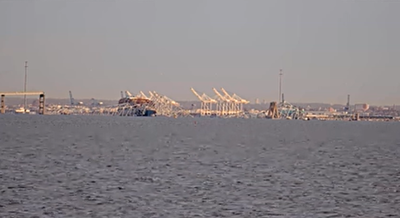 גשר בולטימור לאחר הקריסה