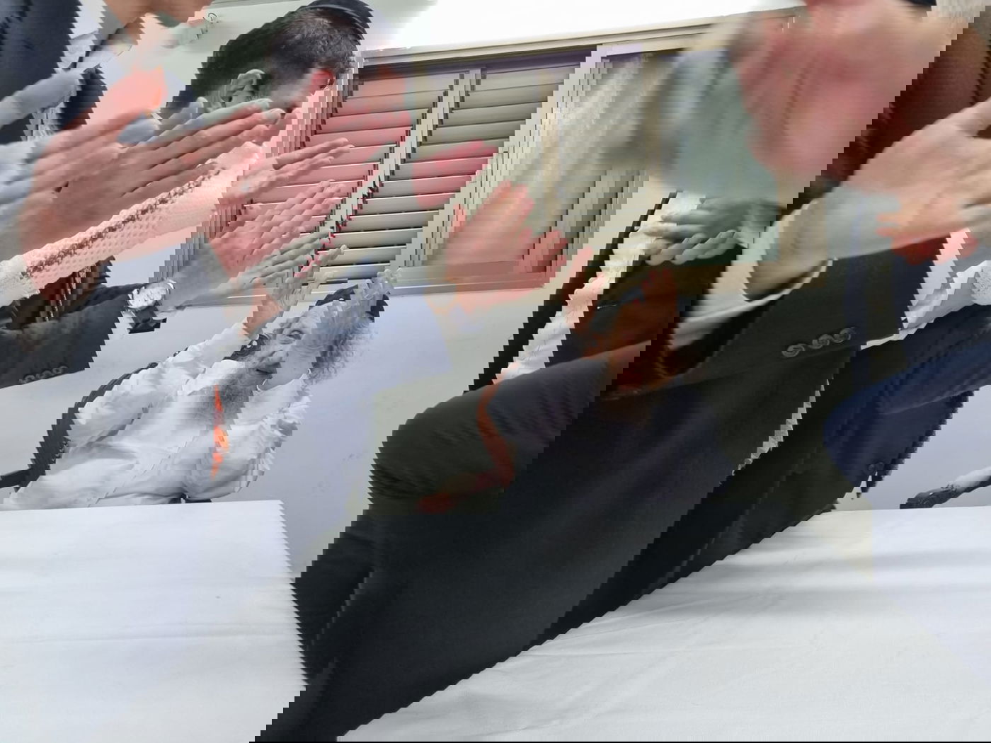 פורים במחיצת הגר"ד לנדו