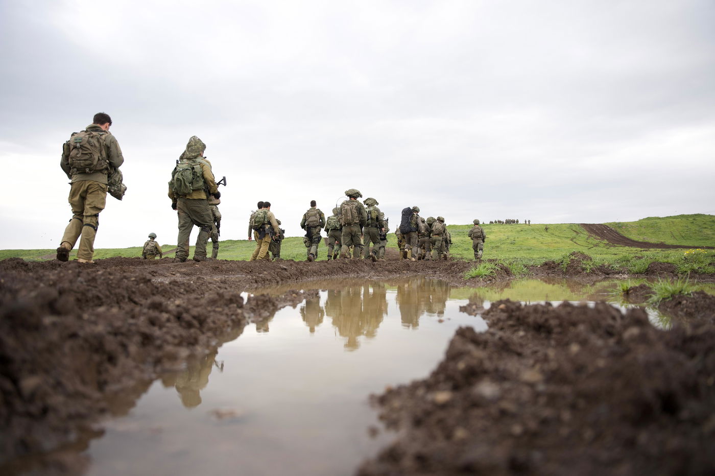 לוחמי צה"ל בגבול הצפוני