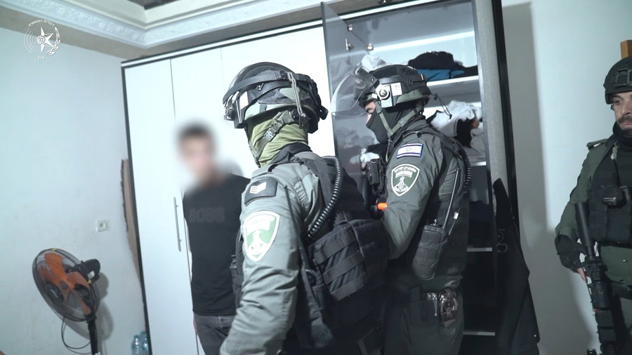 פעילות המעצרים של לוחמי מג"ב