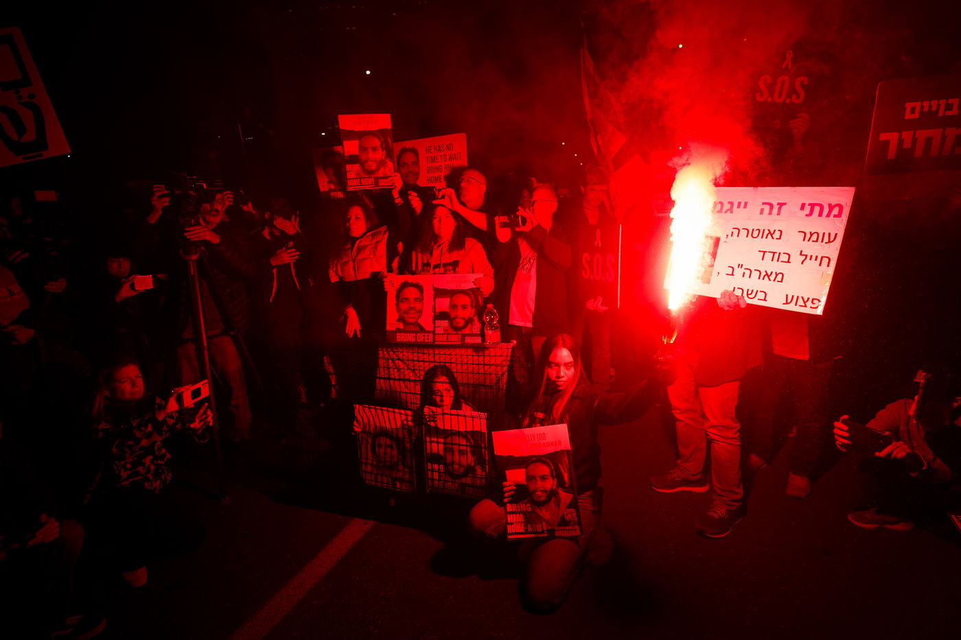 ההפגנות באיילון, הלילה