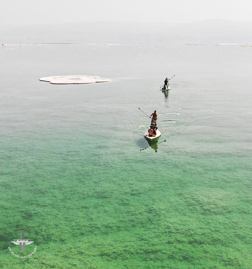 שב"ח פלסטיני ניסה לברוח מהשוטרים - וקפץ לתוך ים המלח