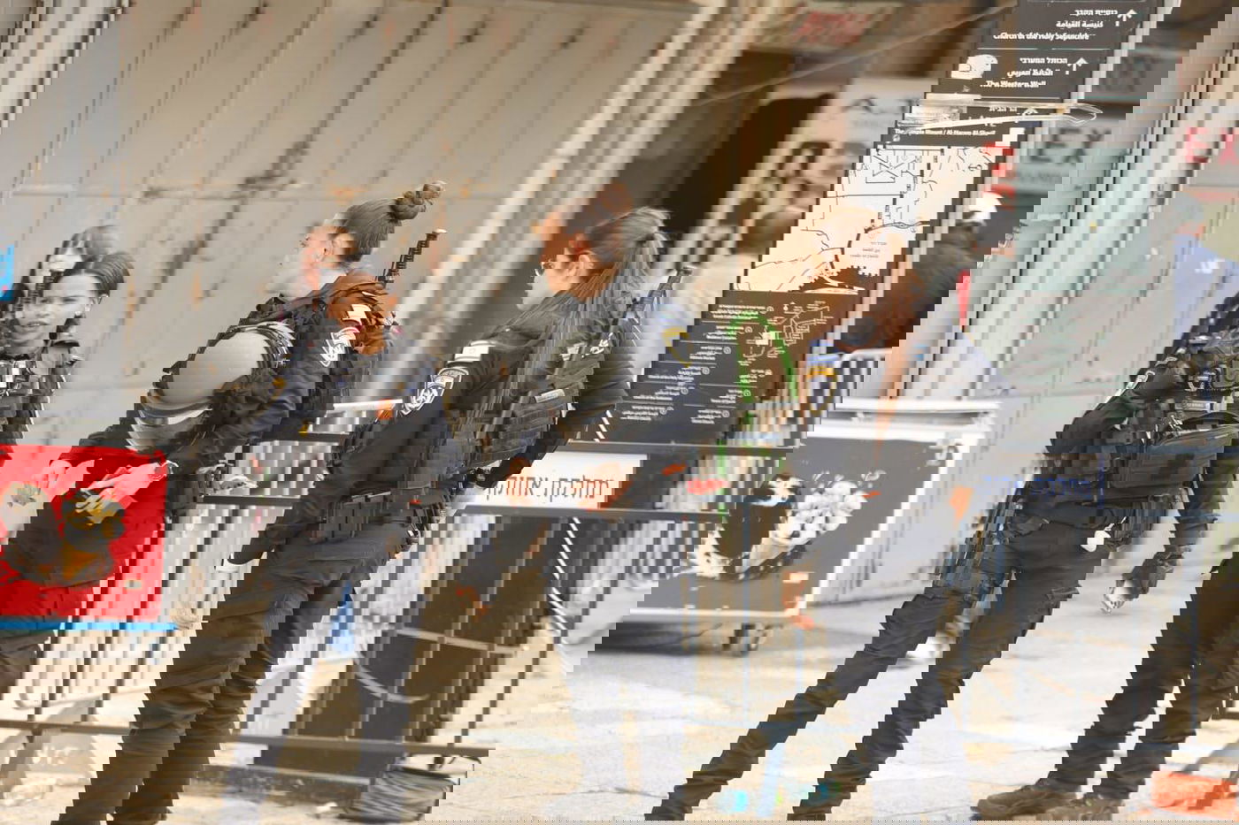 בעיר העתיקה: נעצרו חשודים בגין הזדהות עם ארגון טרור