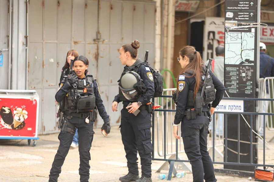 בעיר העתיקה: נעצרו חשודים בגין הזדהות עם ארגון טרור
