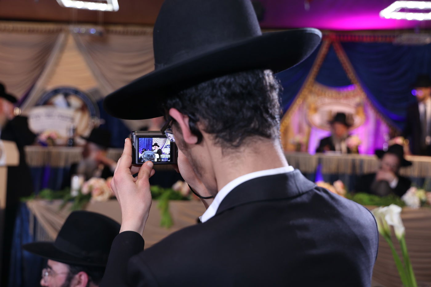 הכנסת ספר תורה לישיבת כנסת יצחק קרית ספר