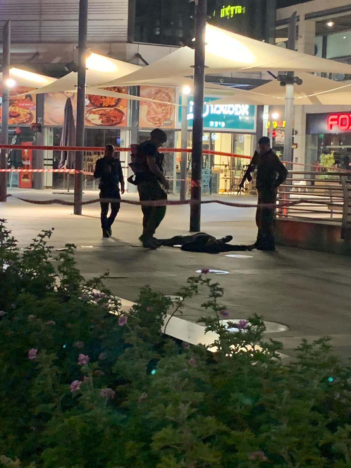 המחבל שחוסל בזירת הפיגוע בגן יבנה