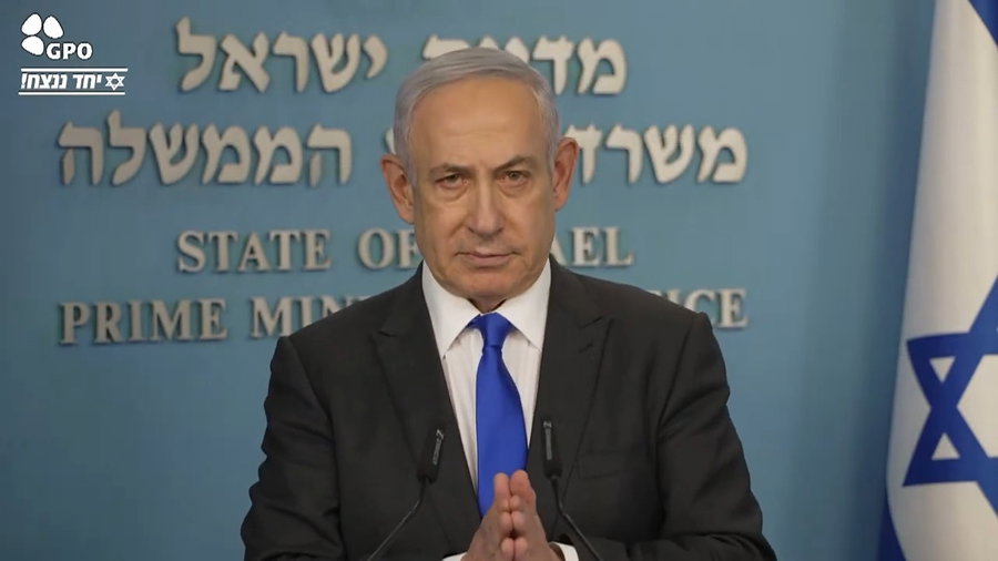 דבריו של נתניהו בשידור חי • צפו