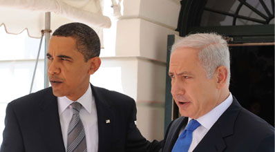 תוצאה ברורה. אובמה ונתניהו. צליום: פלאש 90