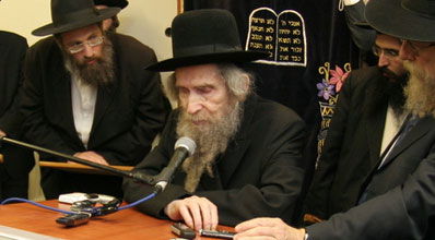 הגראי"ל שטיינמן בעצרת, הערב (