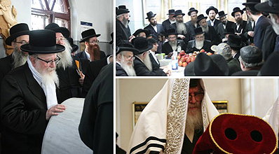 האדמו"ר במסעו.