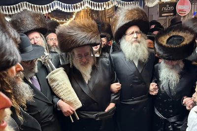 אהבה ואחווה בין האחים האדמו"רים לבית ספינקא | תיעוד