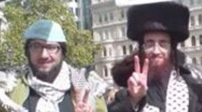 יהודים; בעד הפלשתינים.