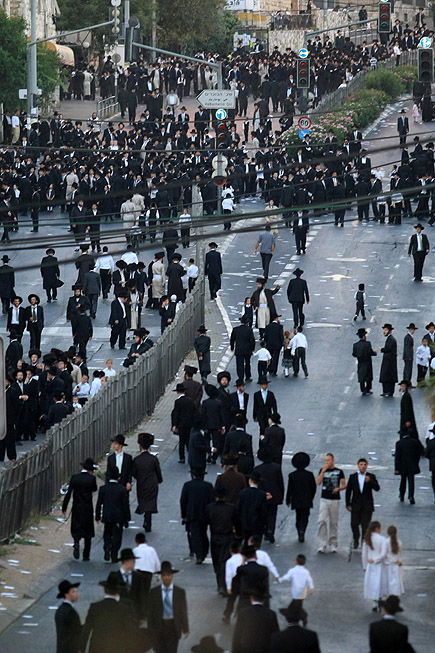 50 אלף יחרדים במפגן אדיר של קידוש ה´ למען השבת