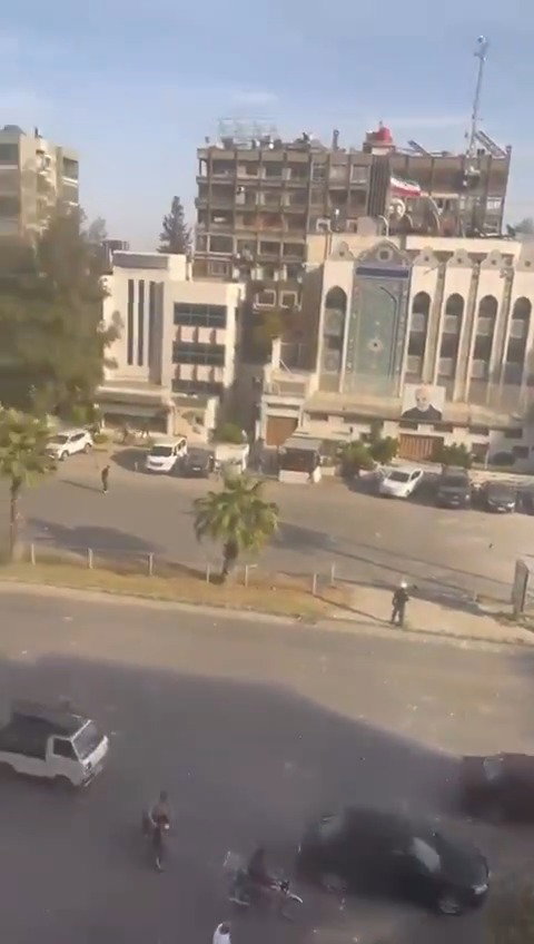 זירת התקיפה המיוחסת לישראל בדמשק