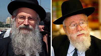 הרבנים מלמד וליאור.