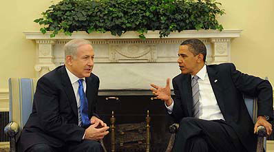 אובמה ונתניהו.