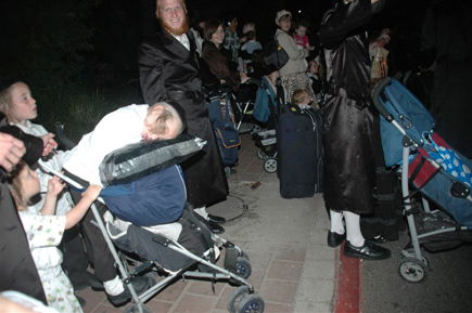 ביזיון: התנועה קרסה, מאות נתקעו