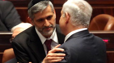 להדוף הלחץ. ישי עם ראש-הממשלה (