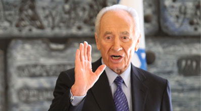 הנשיא. שמעון פרס.