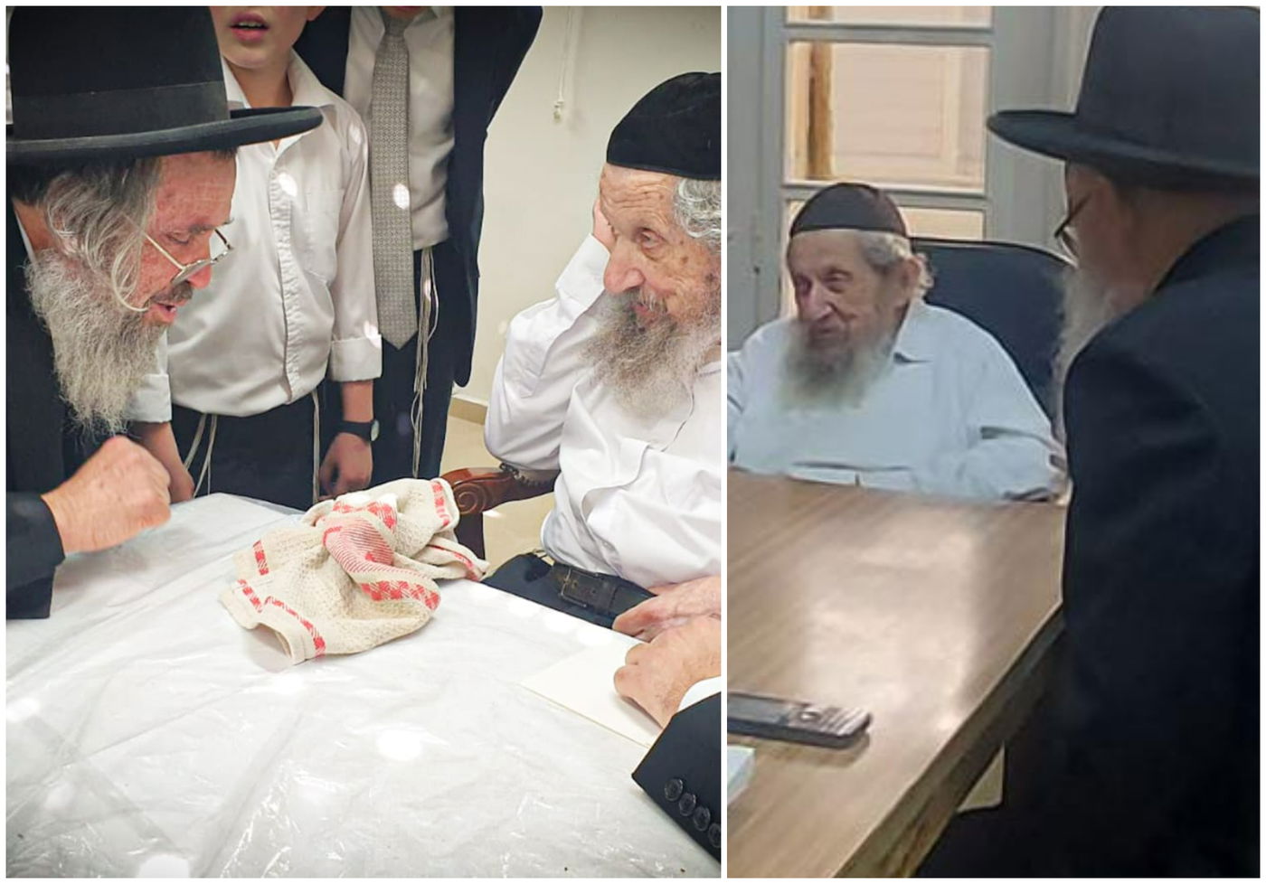 הגר"י אפרתי והגר"ד כהן אצל הגר"ד לנדו