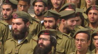 חיילים חרדים. צילום אילוסטרציה. למצולמים אין קשר