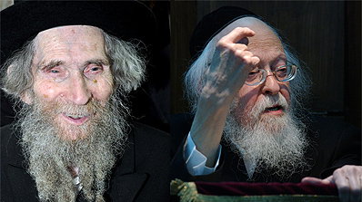 הגרי"ש אלישיב והגראי"ל שטינמן.