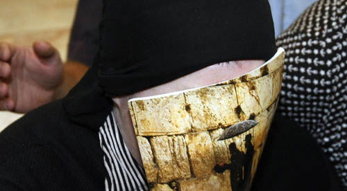 האישה המואשמת בהרעבת בנה, היום (פלאש 90)