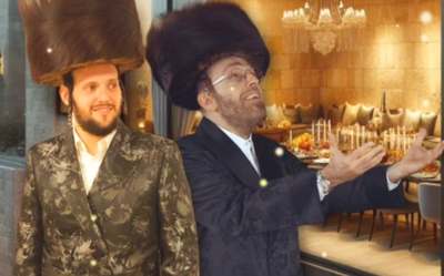 הרשי אייזנבך ואהרל'ה סמט בדואט: "שלום עליכם"