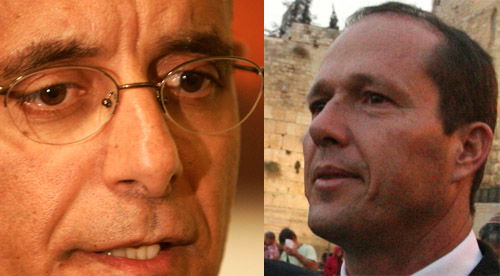 מימין: ברקת ופרנקו (צילומי ארכיון: פלאש 90)