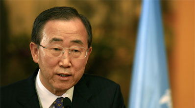 מזכ"ל האו"ם בן קי-מון.