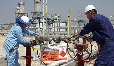 גז טבעי. תחנת הכח ב´גזר´.