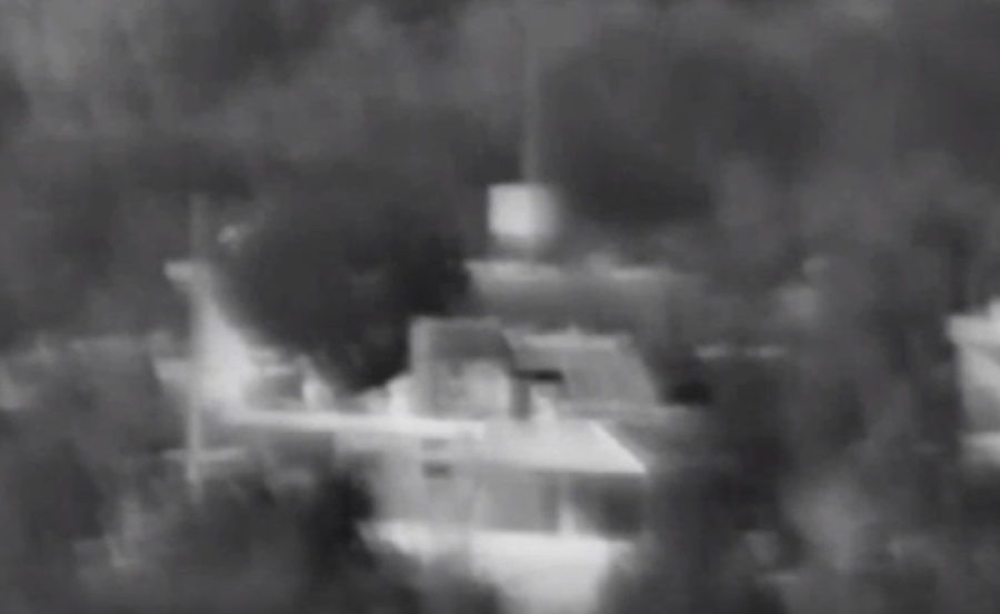 בדרום לבנון: מטוסי קרב תקפו מבנה טרור של חיזבאללה | צפו