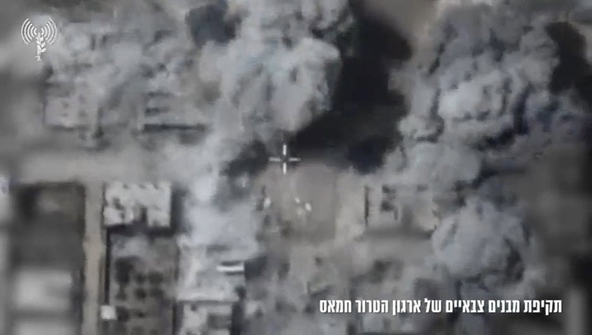 תקיפת מתקני טרור של חמאס 