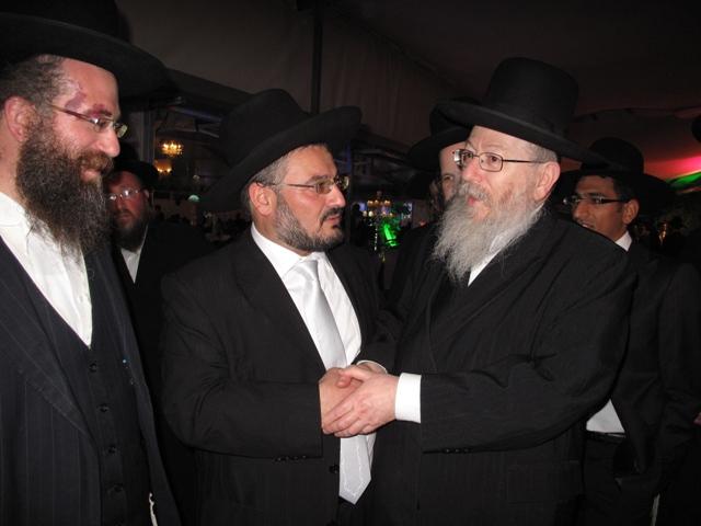 סגן שר הבריאות הרב ליצמן וראש עיריית בית שמש