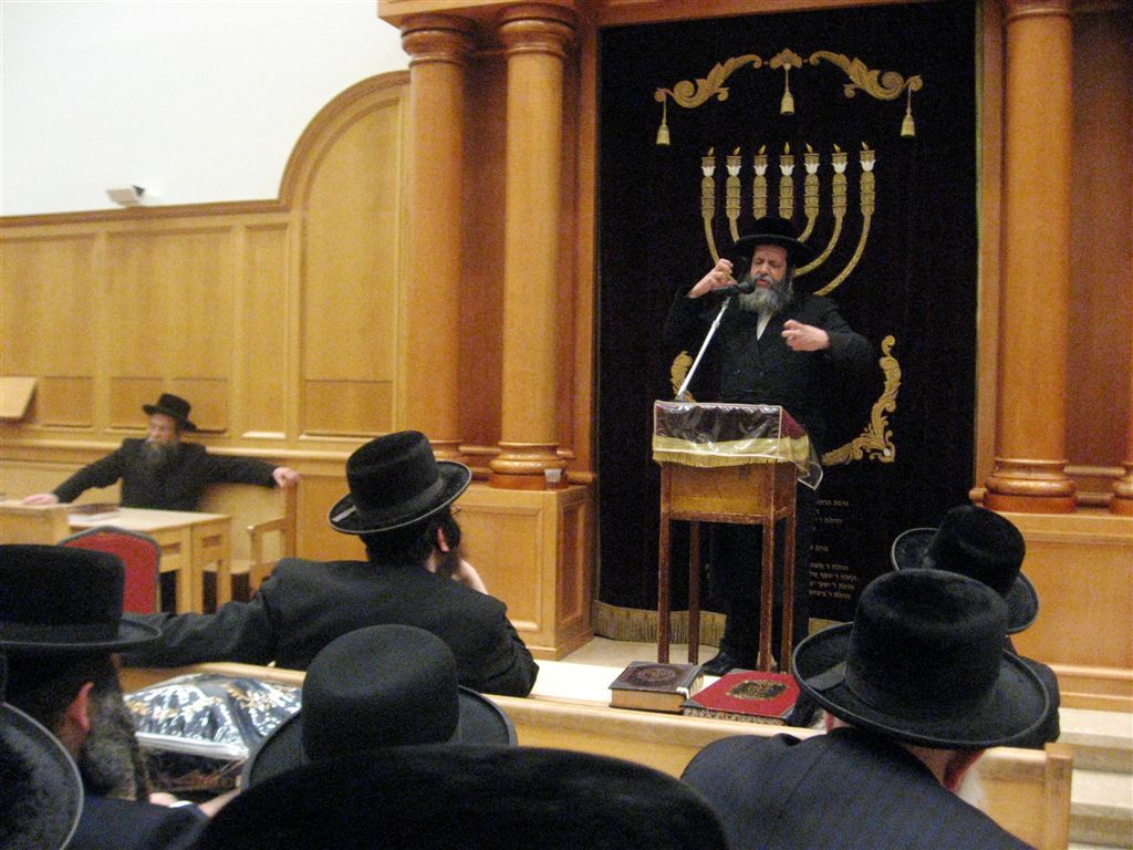 תמונות מבלגיה: ר"י בעלזא בחיפה