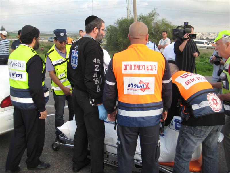 תמונות: שני הרוגים סמוך לכפר-סבא