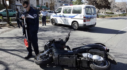 תאונת אופנוע