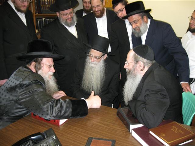עם ראשי ישיבת לייקווד