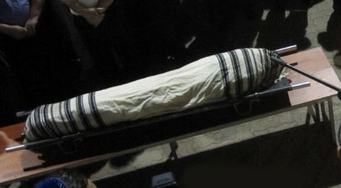 ההלוייה, הלילה.